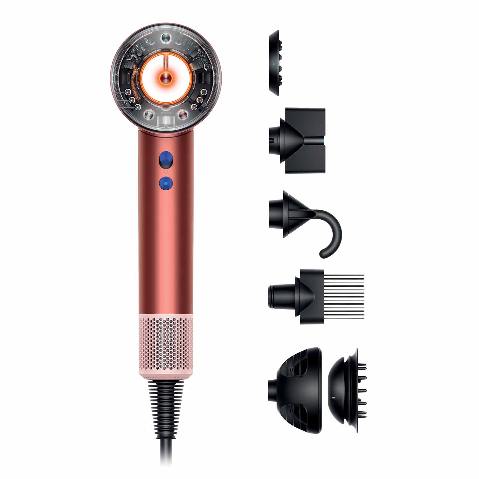 Dyson Supersonic Nural™ Intelligent Dryer - Strawbery Bronze / Blush Pink